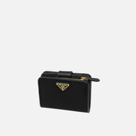 Prada Svart Plånbok I Nylon