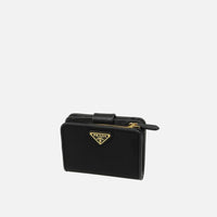 Prada Svart Plånbok I Nylon
