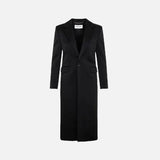 Saint Laurent Svart Kappa I Acetat