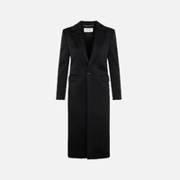 Saint Laurent Svart Kappa I Acetat