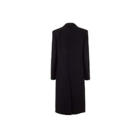 Saint Laurent Svart Kappa I Acetat