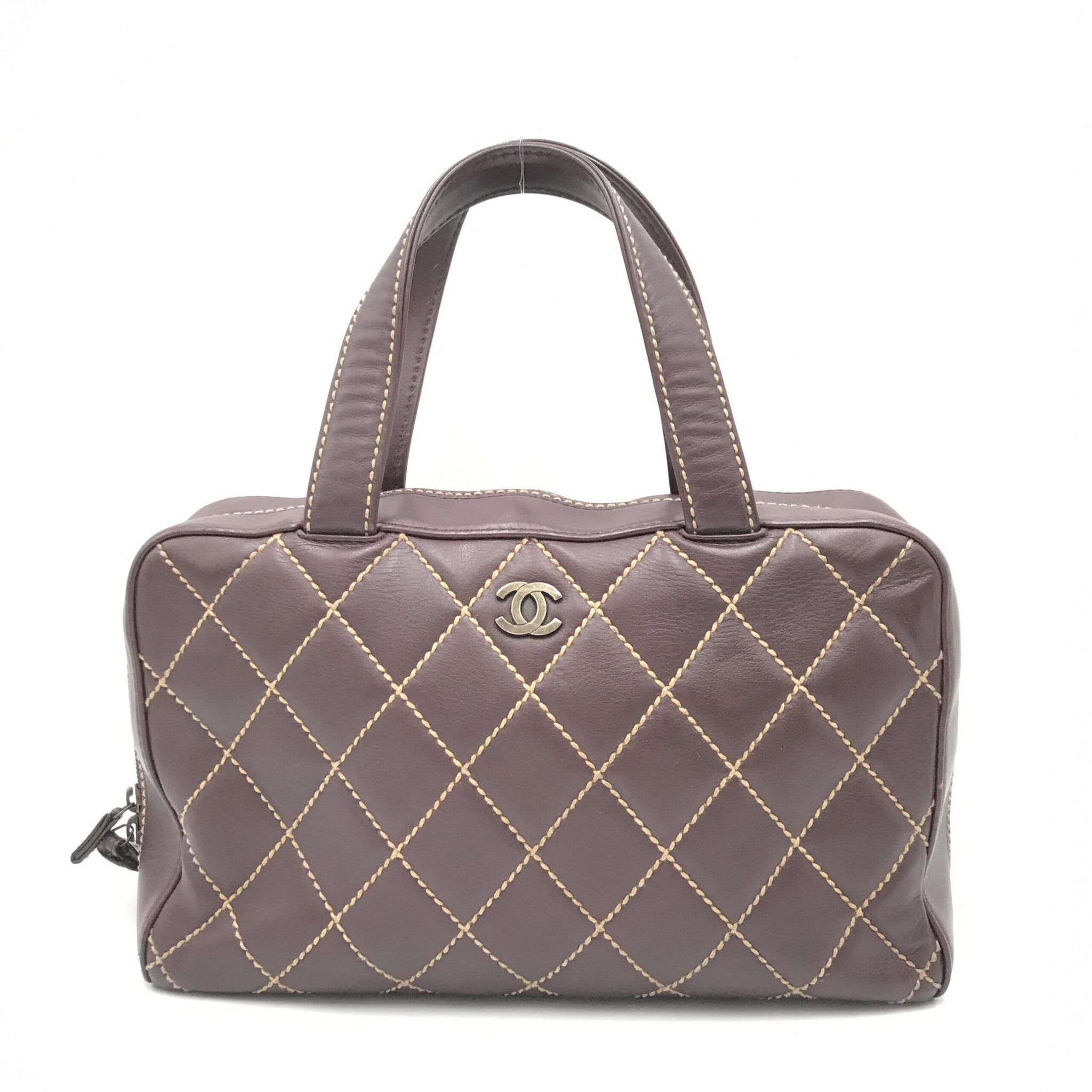 Chanel Wild Stitch Handväska (Mini Boston)
