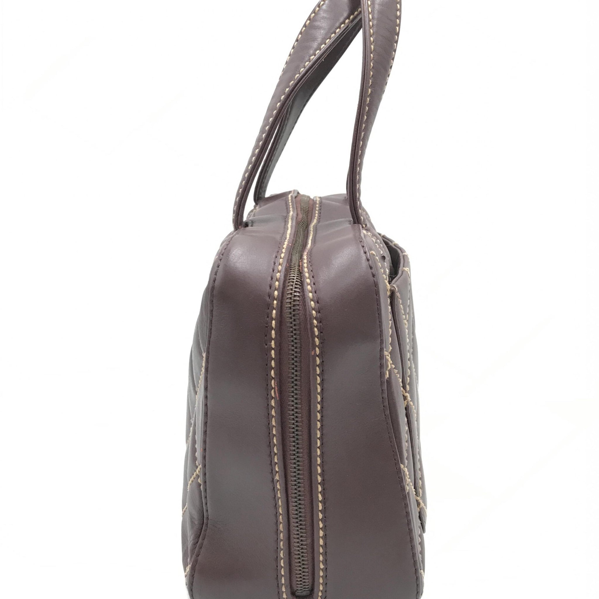 Chanel Wild Stitch Handväska (Mini Boston)