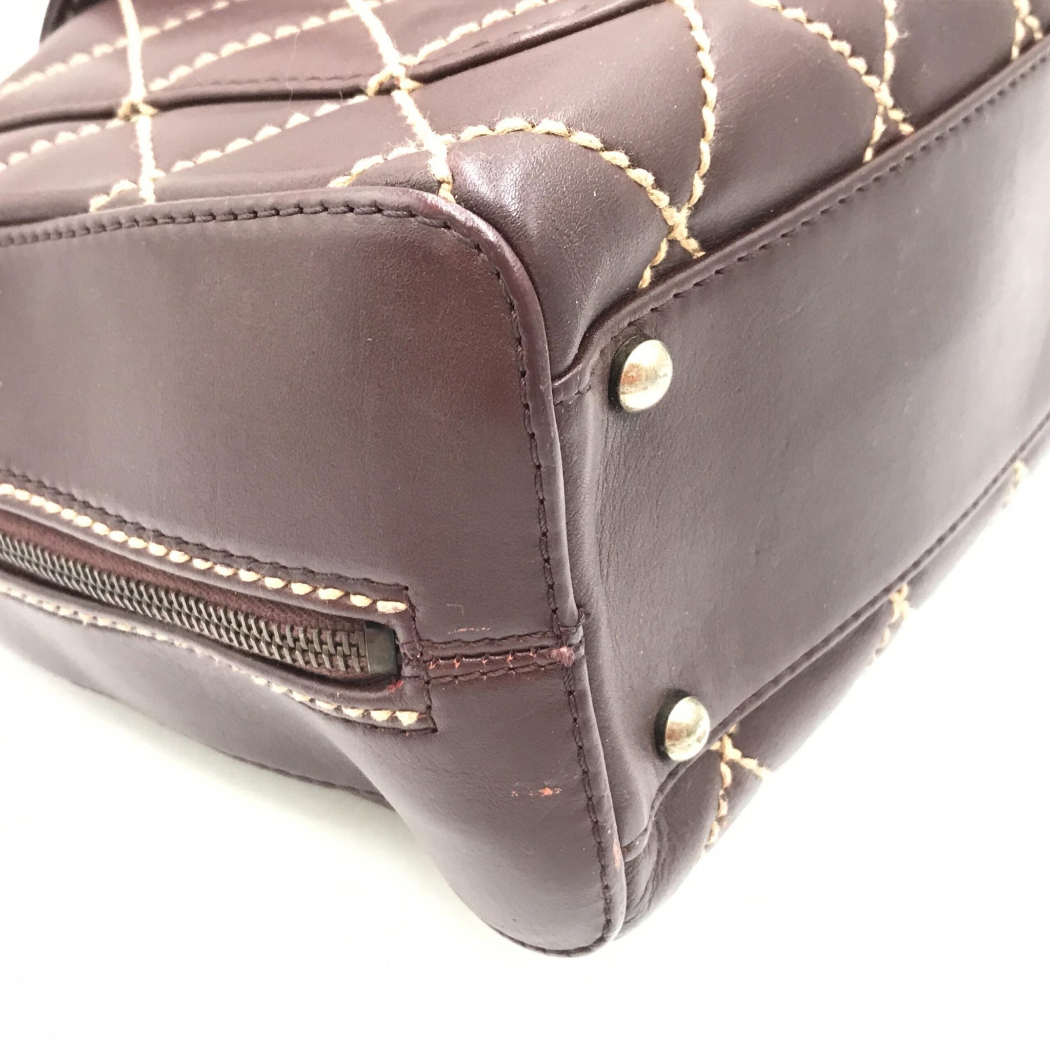 Chanel Wild Stitch Handväska (Mini Boston)