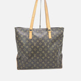 Louis Vuitton Monogram Cabas Mezzo Tote-väska