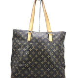 Louis Vuitton Monogram Cabas Mezzo Tote-väska