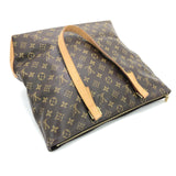 Louis Vuitton Monogram Cabas Mezzo Tote-väska