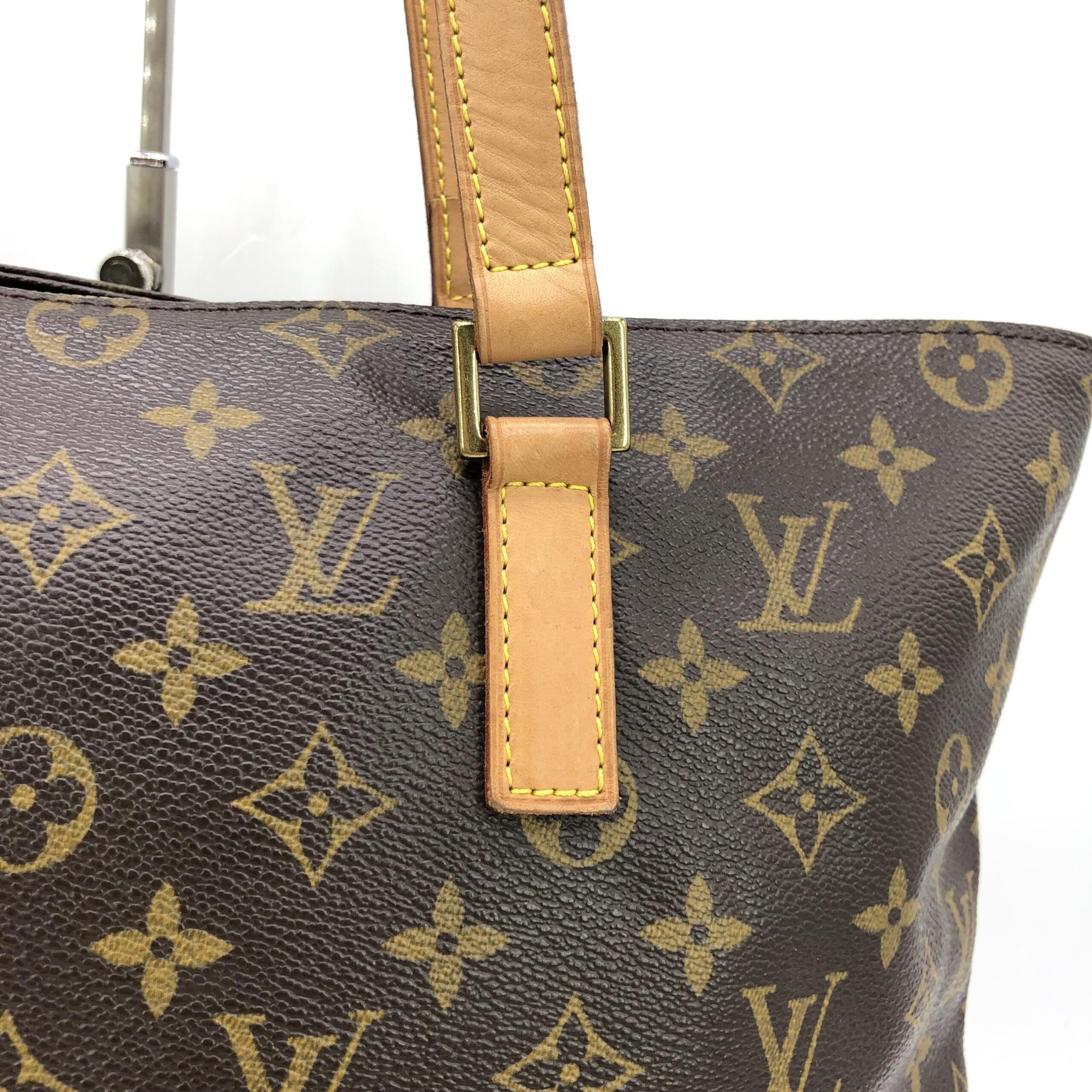 Louis Vuitton Monogram Cabas Mezzo Tote-väska