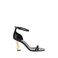 Saint Laurent Svarta Klackskor I Kalvskinn Med Stilettklack