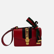 Gucci Sylvie Röd Handväska