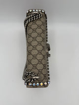 Gucci Dionysus GG Supreme Handväska med Diamanter