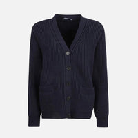 Prada Blå Cotton Cardigan