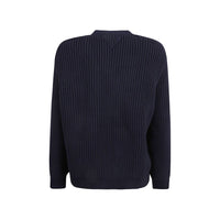 Prada Blå Cotton Cardigan