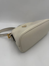 Prada Bauletto Bowling-Väska I Läder