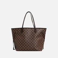 Louis Vuitton Neverfull MM Damier Ebene Tote-väska