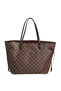 Louis Vuitton Neverfull MM Damier Ebene Tote-väska