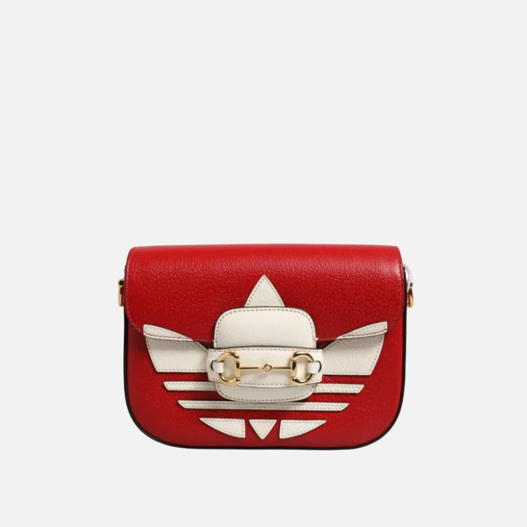 Gucci x Adidas Horsebit 1955 Axelremsväska