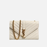Saint Laurent Envelope Triquilt YSL Axelremsväska