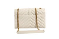 Saint Laurent Envelope Triquilt YSL Axelremsväska
