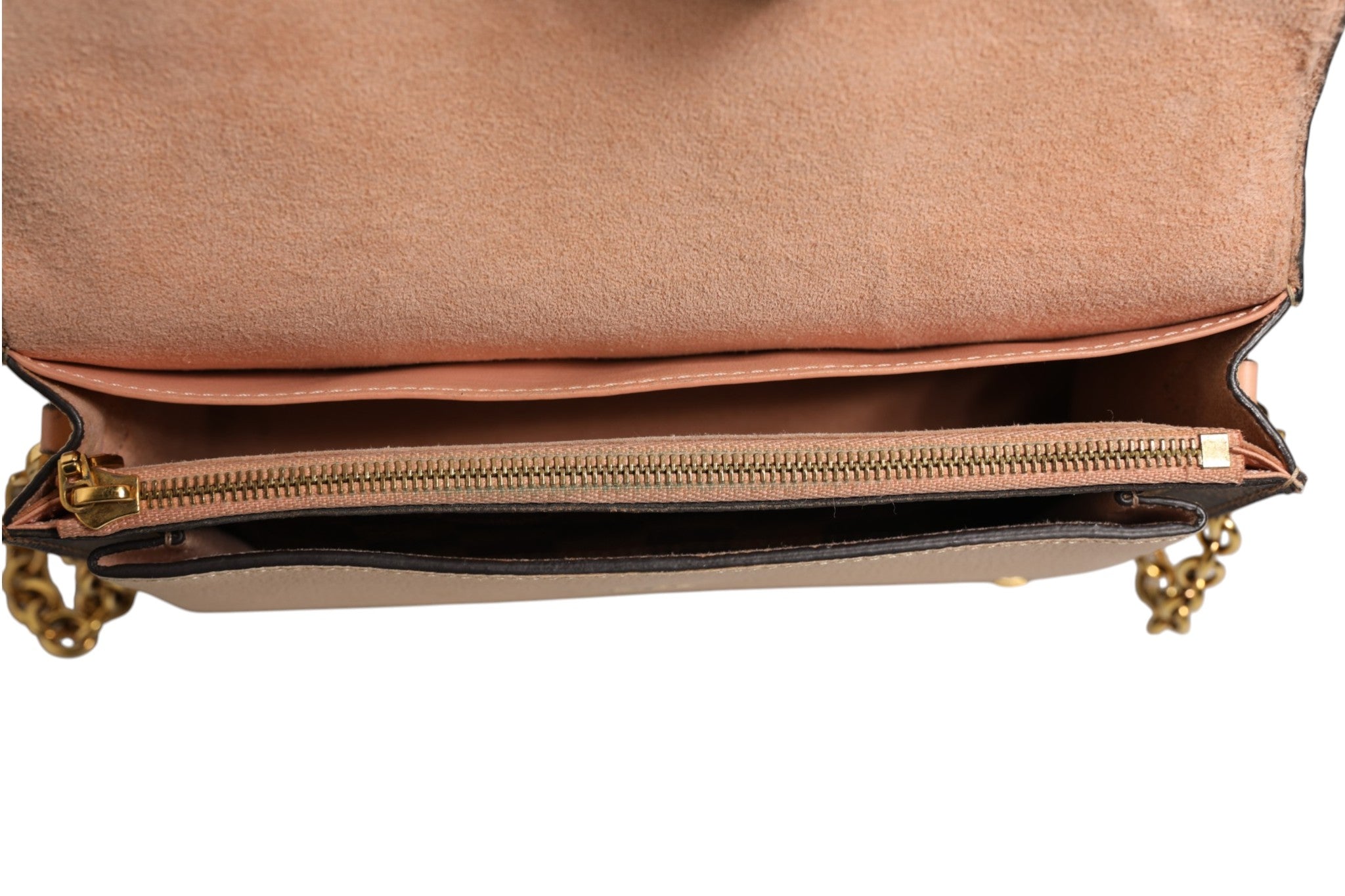 Louis Vuitton Vavin Plånbok På kedja I Damier Ébène