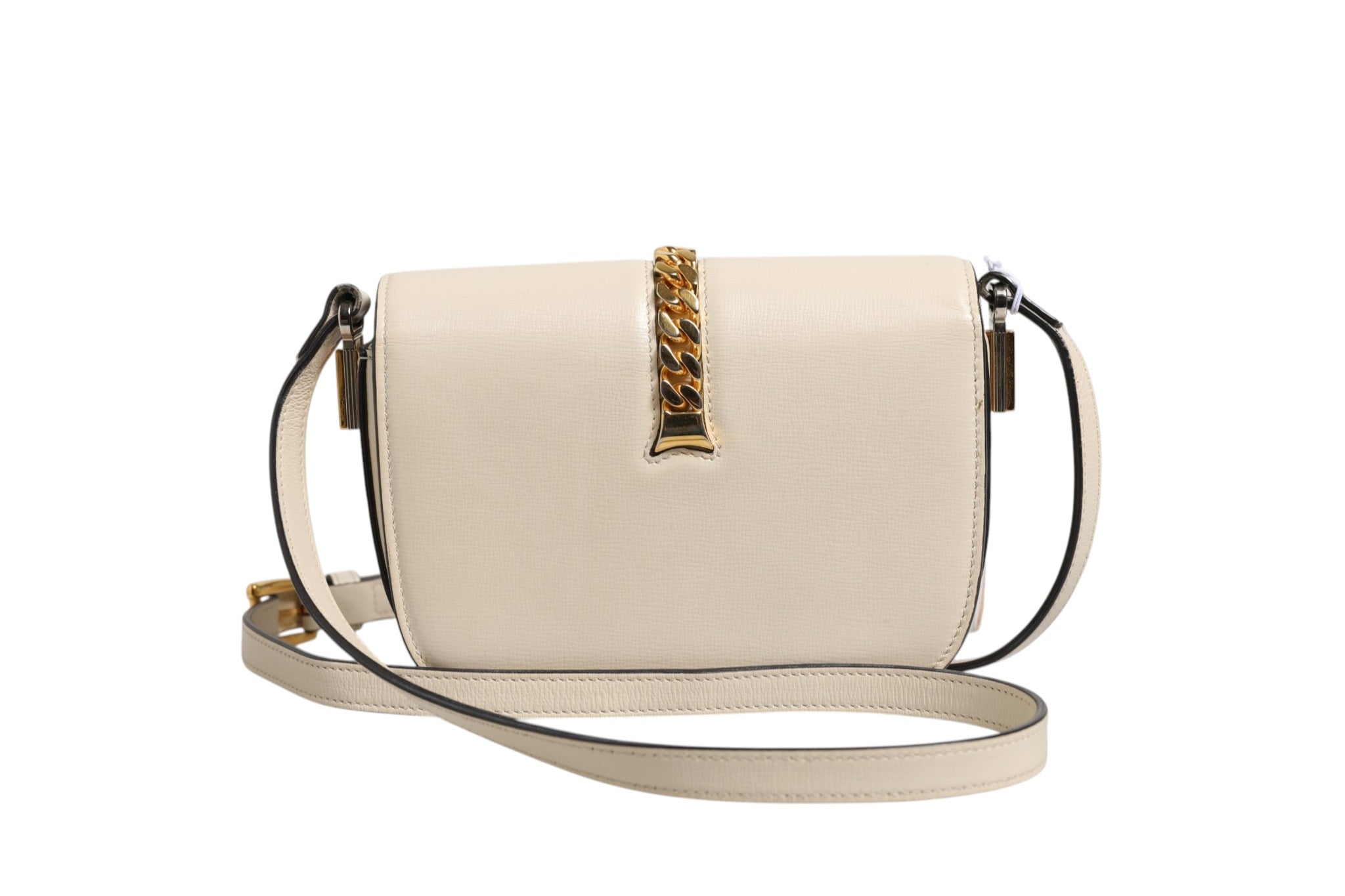 Gucci Sylvie 1969 Miniaxelväska I Läder