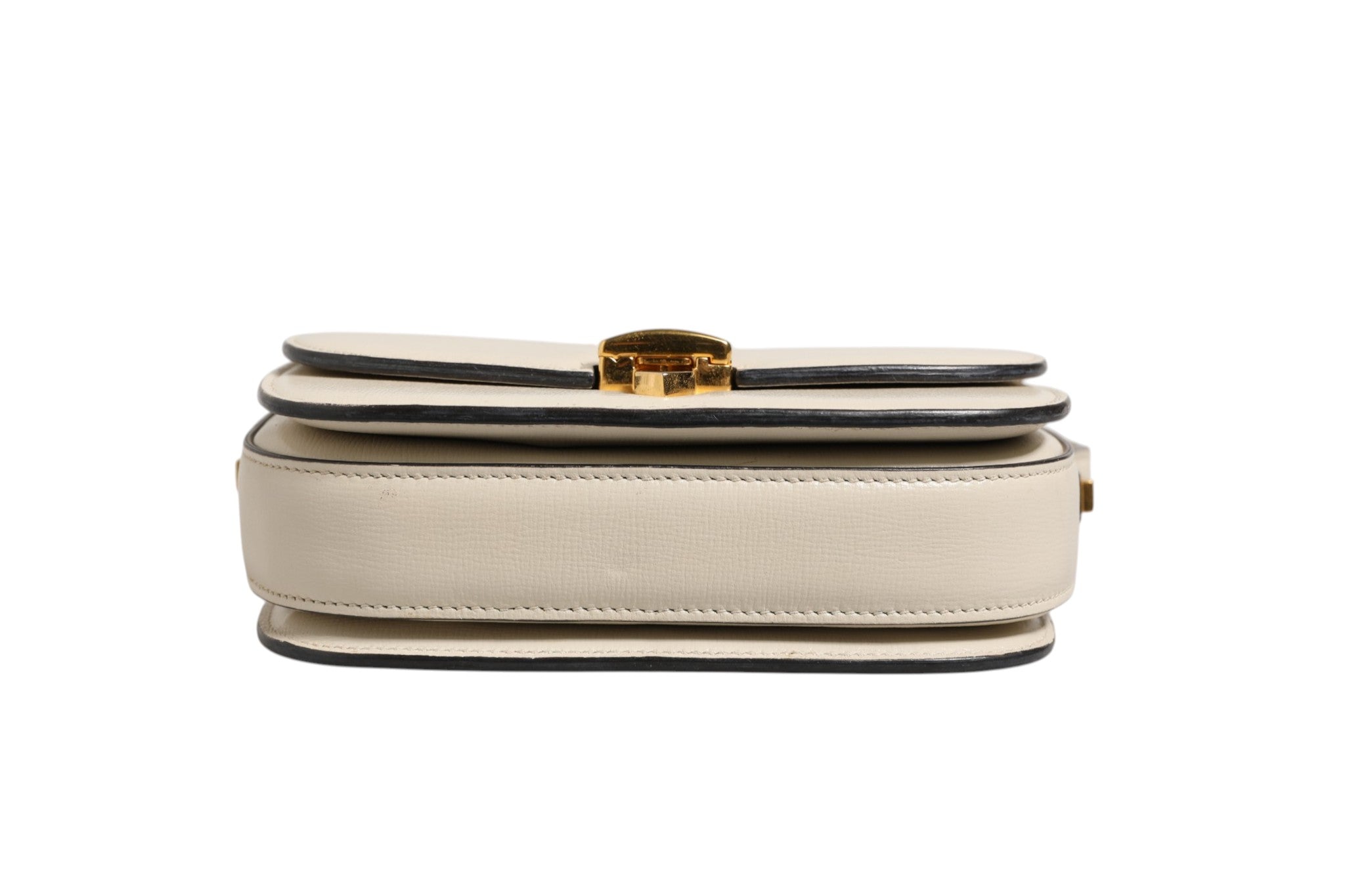 Gucci Sylvie 1969 Miniaxelväska I Läder