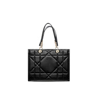 Dior Svart Läderhandväska (Tote Väska)