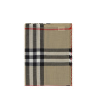 Burberry Beige Halsduk I Ull