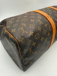 Louis Vuitton Keepall 45 Reseväska Duffelväska Med Monogram