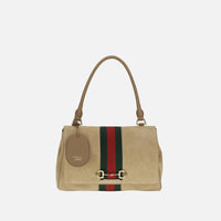 Gucci Handväska I Beige Läder (Bos Taurus)