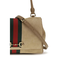 Gucci Handväska I Beige Läder (Bos Taurus)
