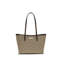 Gucci Handväska I Beige Tyg