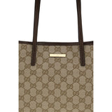 Gucci Handväska I Beige Tyg