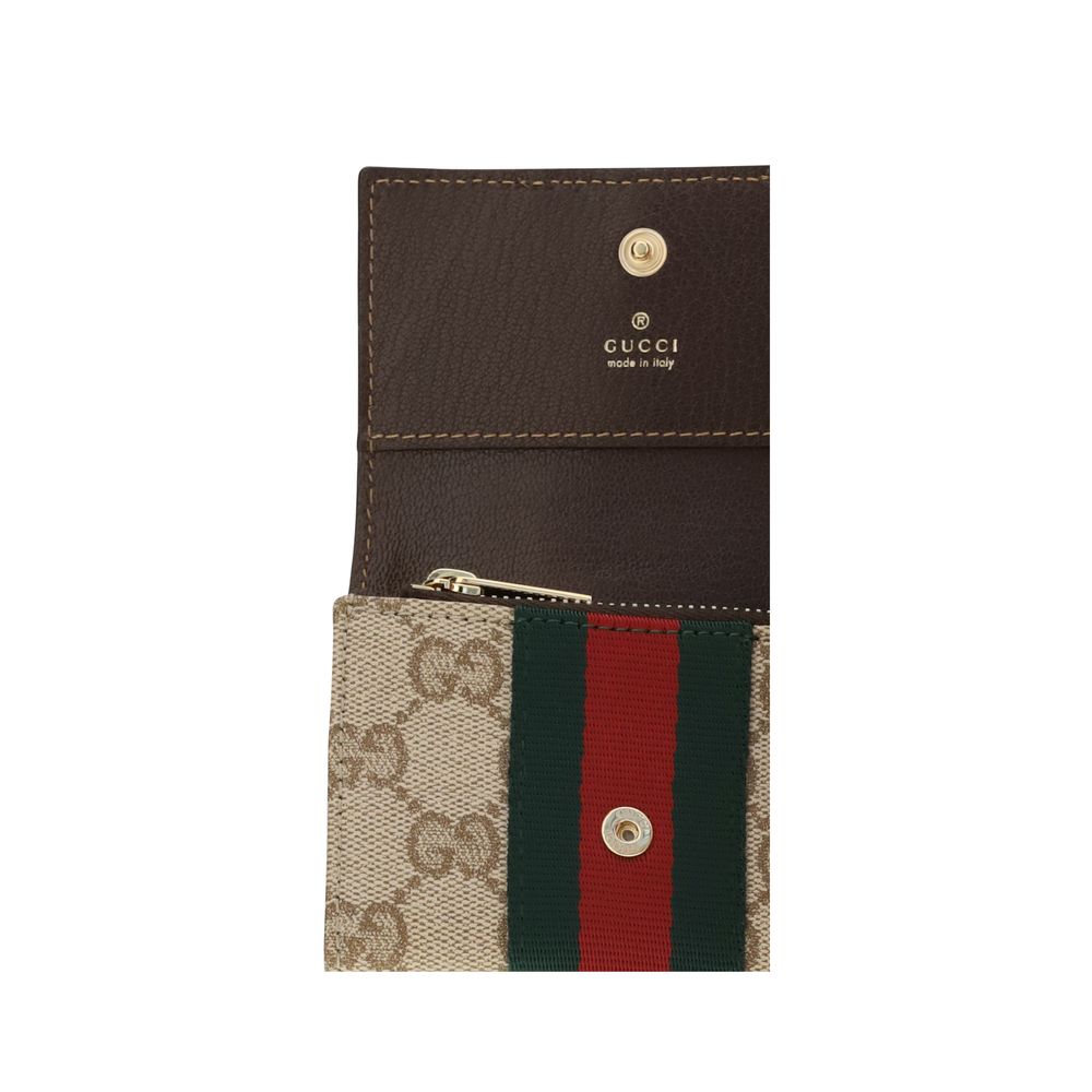 Gucci Beige Plånbok I Tyg