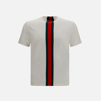 Gucci Vit T-shirt I Bomull
