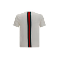 Gucci Vit T-shirt I Bomull