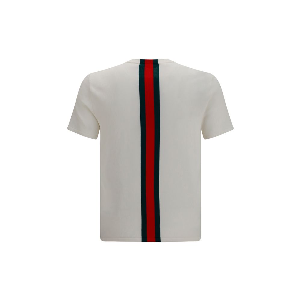 Gucci Vit T-shirt I Bomull