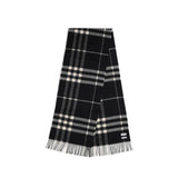 Burberry Svart Cashmeresjal