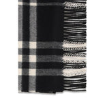 Burberry Svart Cashmeresjal