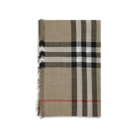 Burberry Beige Ullhalsduk