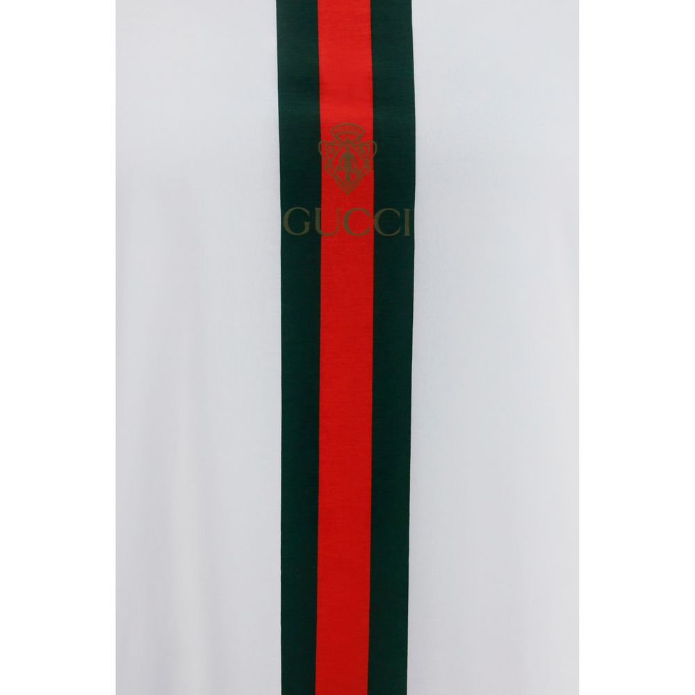 Gucci Vit T-shirt I Bomull
