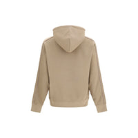 Burberry Beige Huvtröja i Bomull med Archive Check
