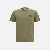 Stone Island Tvåfärgad T-shirt I Bomull