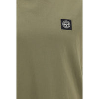 Stone Island Tvåfärgad T-shirt I Bomull