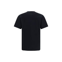 Burberry Svart T-shirt i Bomull med Check Equestrian Knight
