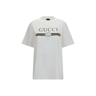 Gucci Vit T-shirt I Bomull