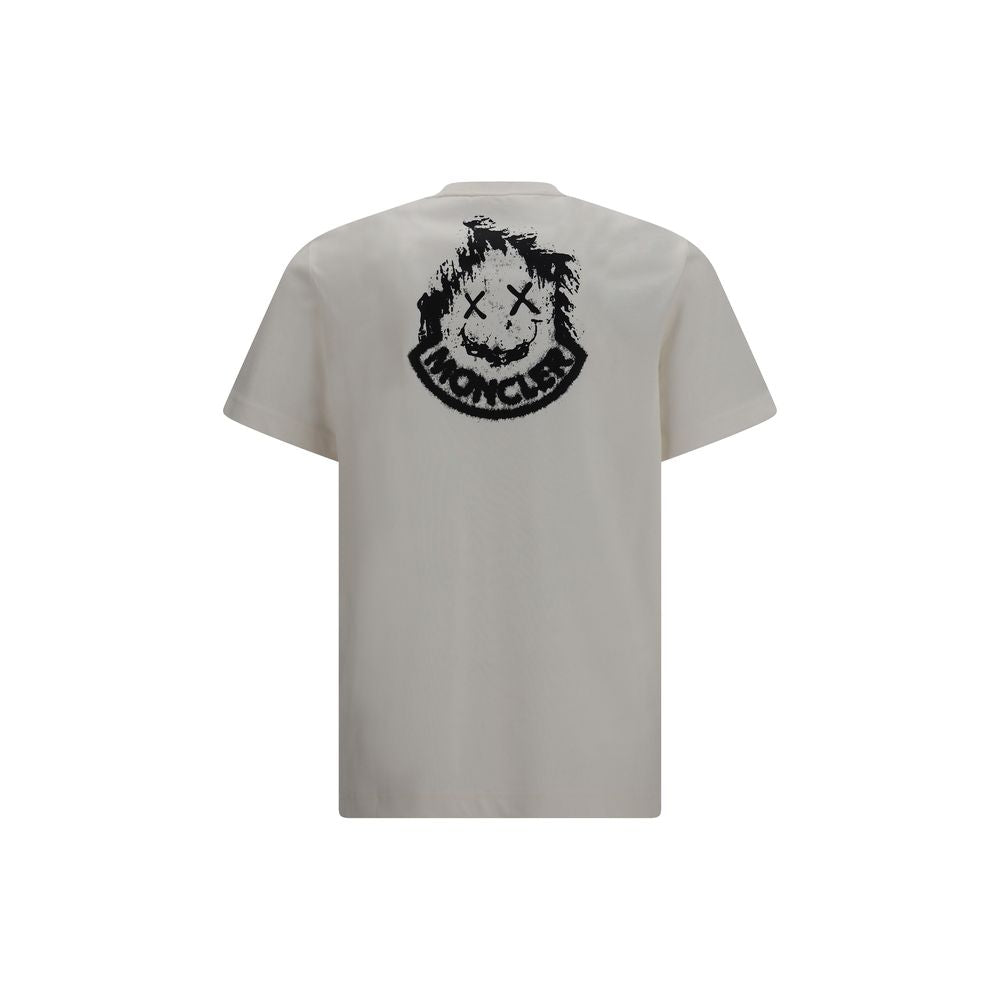 Moncler Beige Bomulls-T-shirt