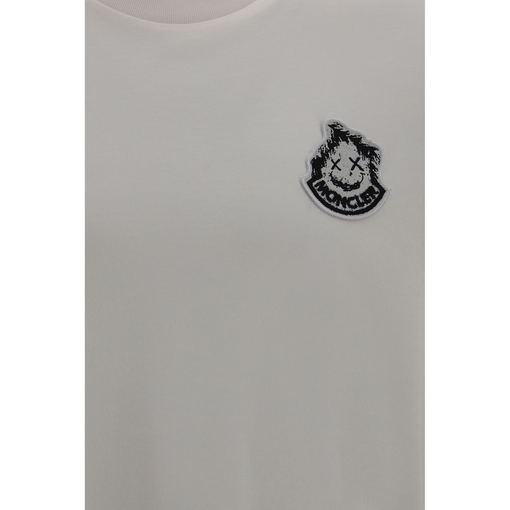 Moncler Beige Bomulls-T-shirt