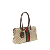Gucci Handväska / Duffel Beige Tyg