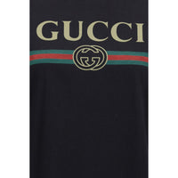 Gucci Svart T-shirt I Bomull